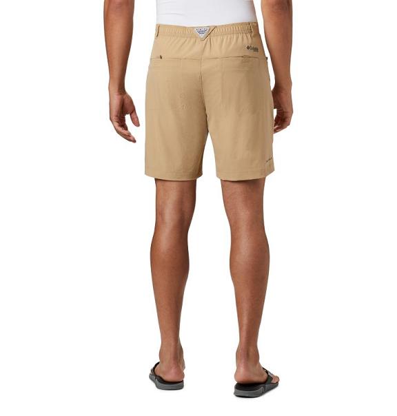 Columbia PFG Permit III Shorts Brown For Men's NZ27351 New Zealand